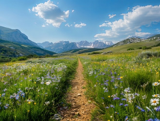 path through a colorful meadow in the mountains do 2024 03 27 21 35 16 utc modif