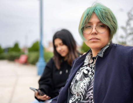 alternative woman looking at camera next to her le 2025 03 09 02 40 38 utc 1